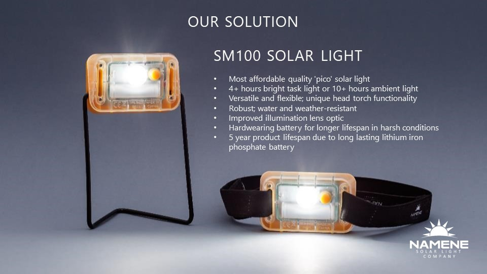 Company Namene Solar Light Company Ltd.