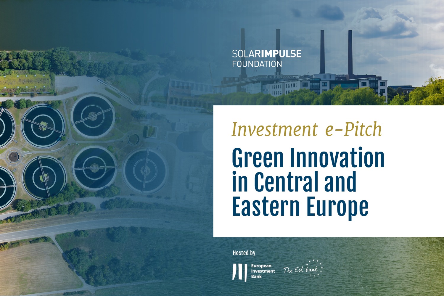 E-Pitch Solar Impulse Investment - acolhido pelo Banco Europeu de Investimento - 2021 