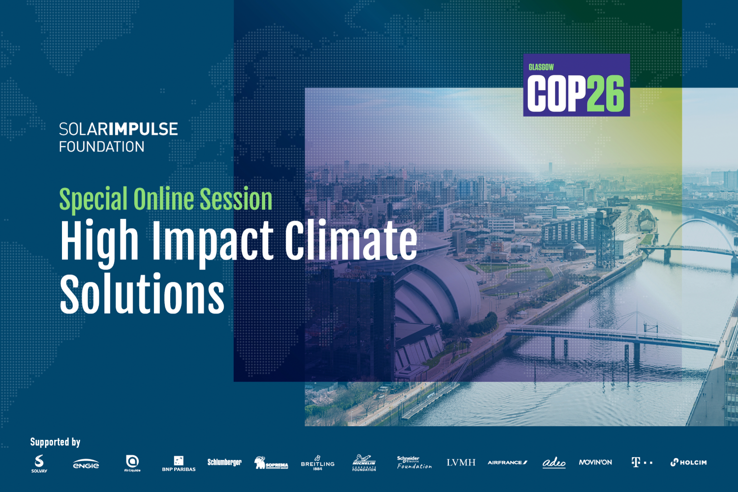 COP26 – Special Session: High Impact Climate Solutions