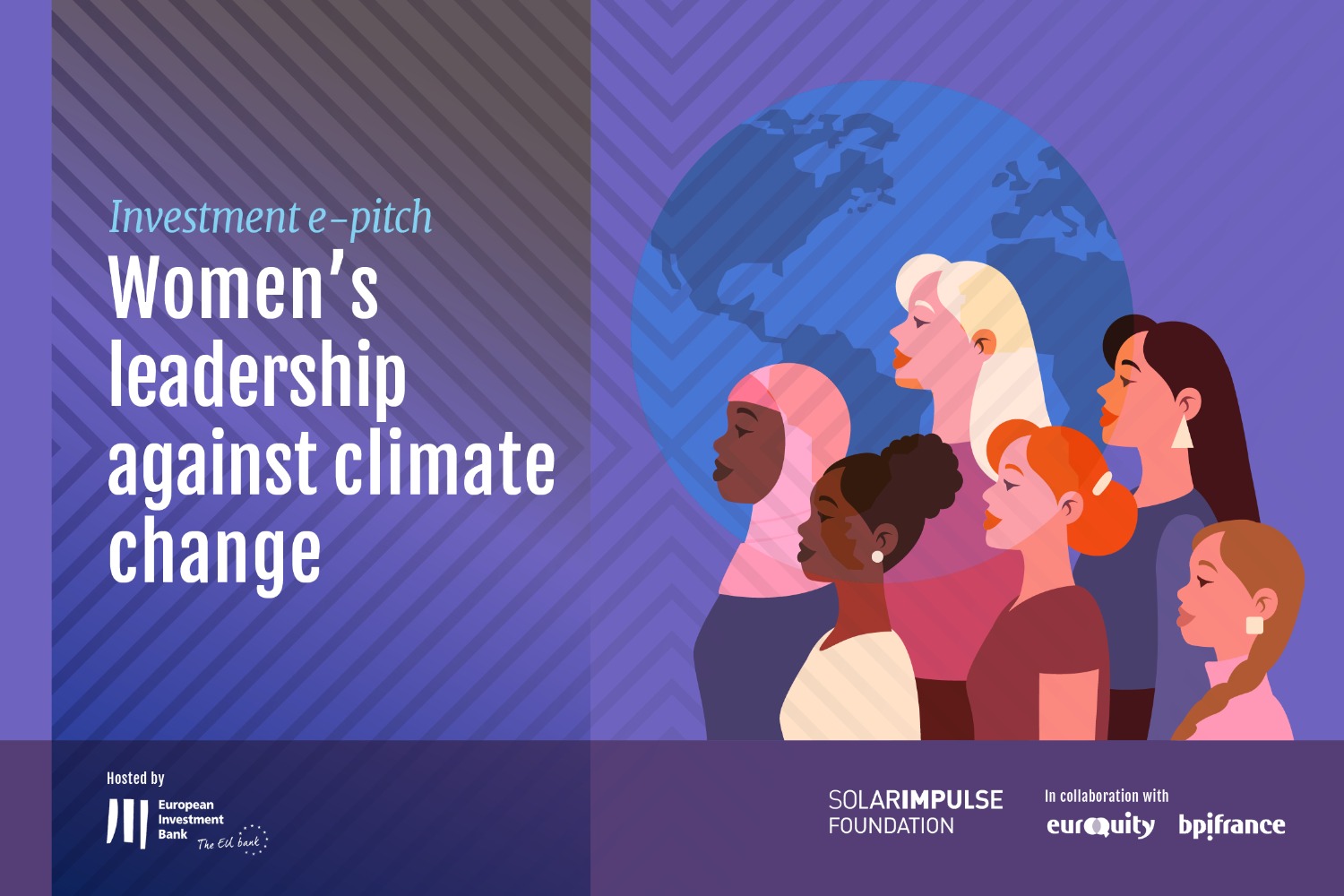 E-Pitch Solar Impulse Investment - " Le leadership des femmes contre le changement climatique ". 