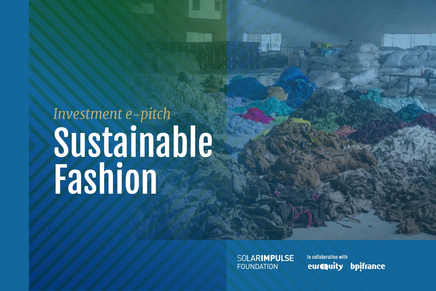 Moda sostenibile - Investimento e-pitch