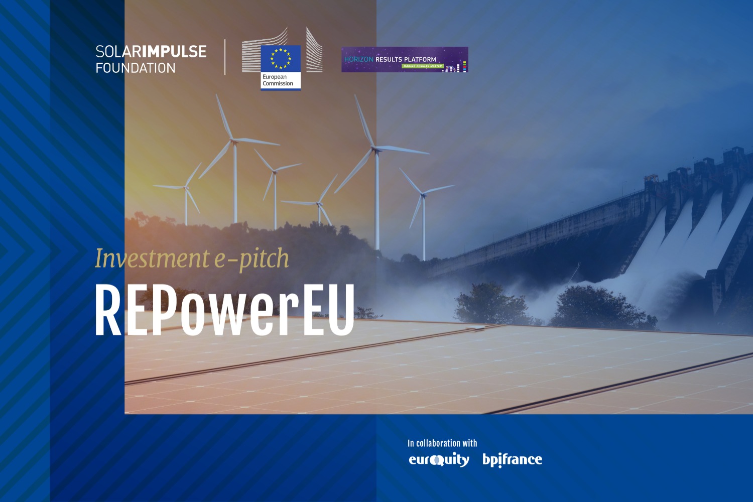 Commission européenne x Fondation Solar Impulse investissement e-pitch
