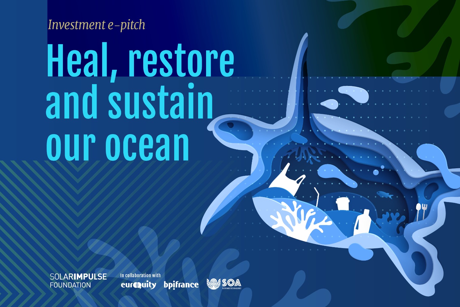 Curar, restaurar e sustentar o nosso oceano em colaboração com a Sustainable Ocean Alliance