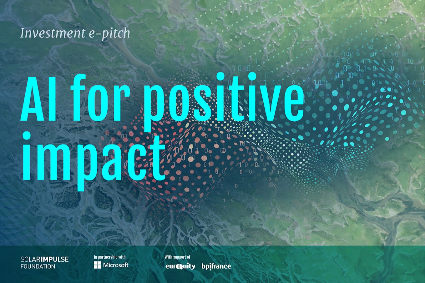 AI for Positive Impact investment e-pitch in partnership with Microsoft