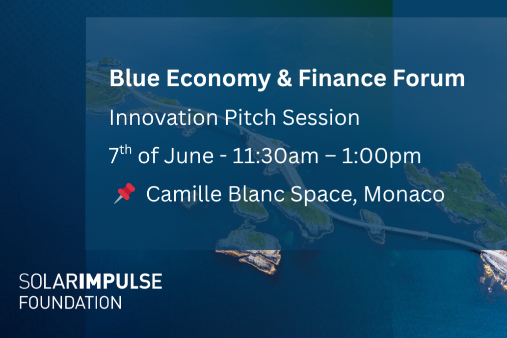  Blue Economy &amp; Finance Forum - Pitch Session