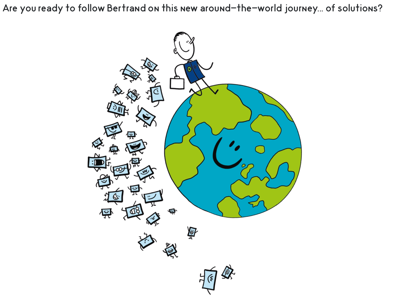 Bertrand Piccard arround the world