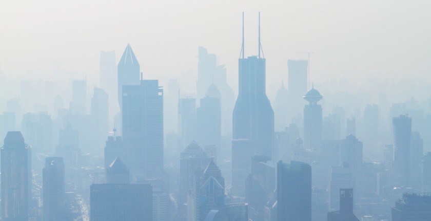 smog de la ciudad