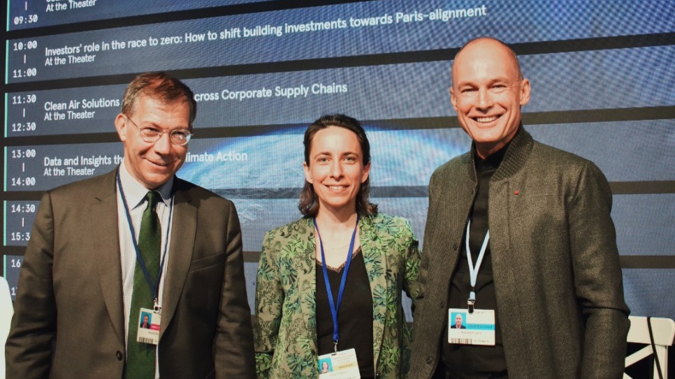 Antoine Sir, BNP Paribas - Laure Philippon, Engie - Bertrand Piccard