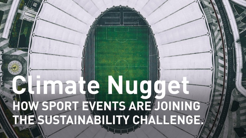 Faster, Higher, Stronger... Greener? How sports events are joining the sustainability challenge