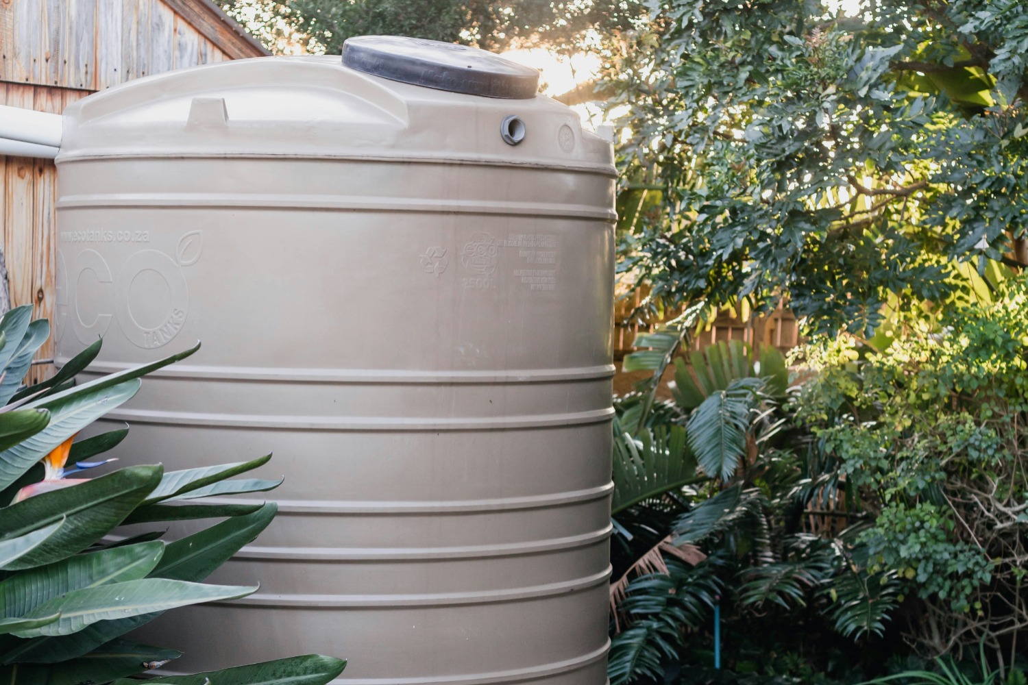 Gallery Using Water Tanks to Collect and Reuse Rainwater 1