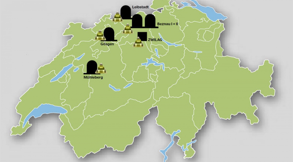 Offer Survey shows: Swiss nuclear power plants don't know what they are doing!<br>How much radioactivity do the Swiss nuclear power plants produce?