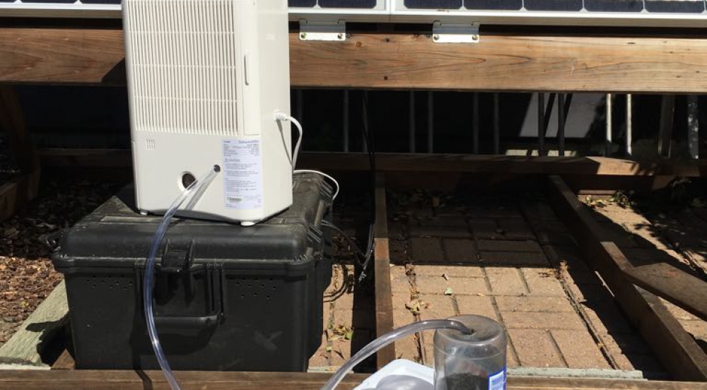 Offer Generating drinking water from air