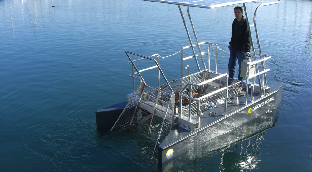 Offer SeaCleaner range: the first "zero emission" boats to clean ports and swimming areas