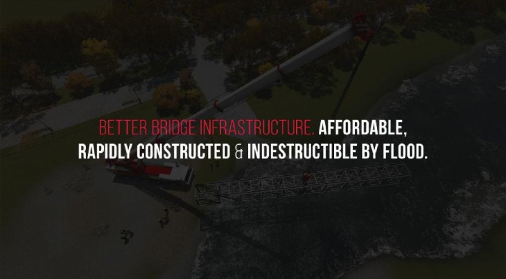 Offer Using bridges for rapid transition to pedestrian friendly cities