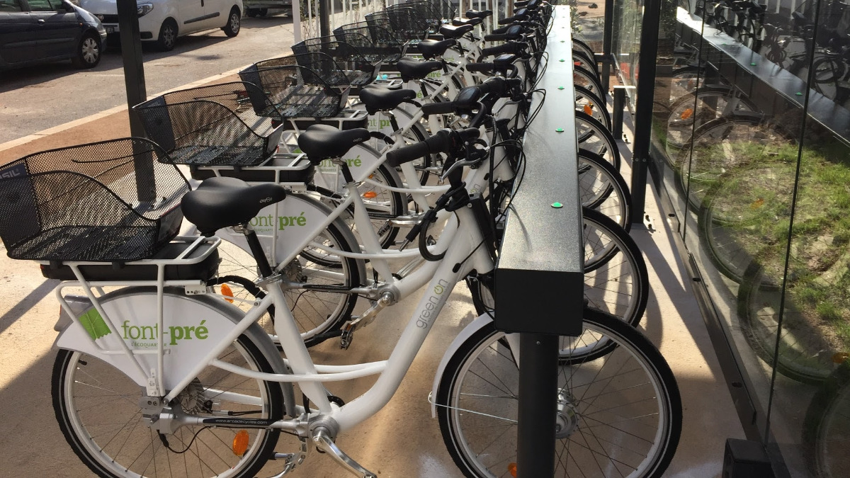 Offer e bike sharing stations