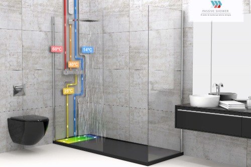 Gallery Passive Shower EcoTray 1