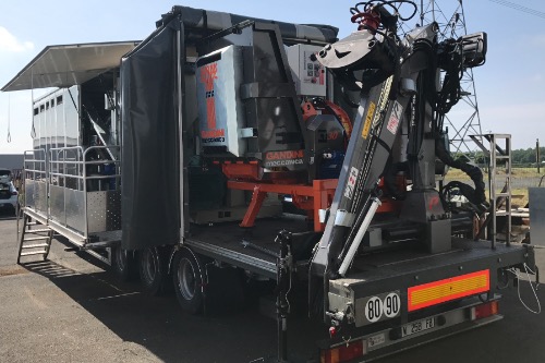 Granulés de bois ou de paille : unités de production mobiles sur camion