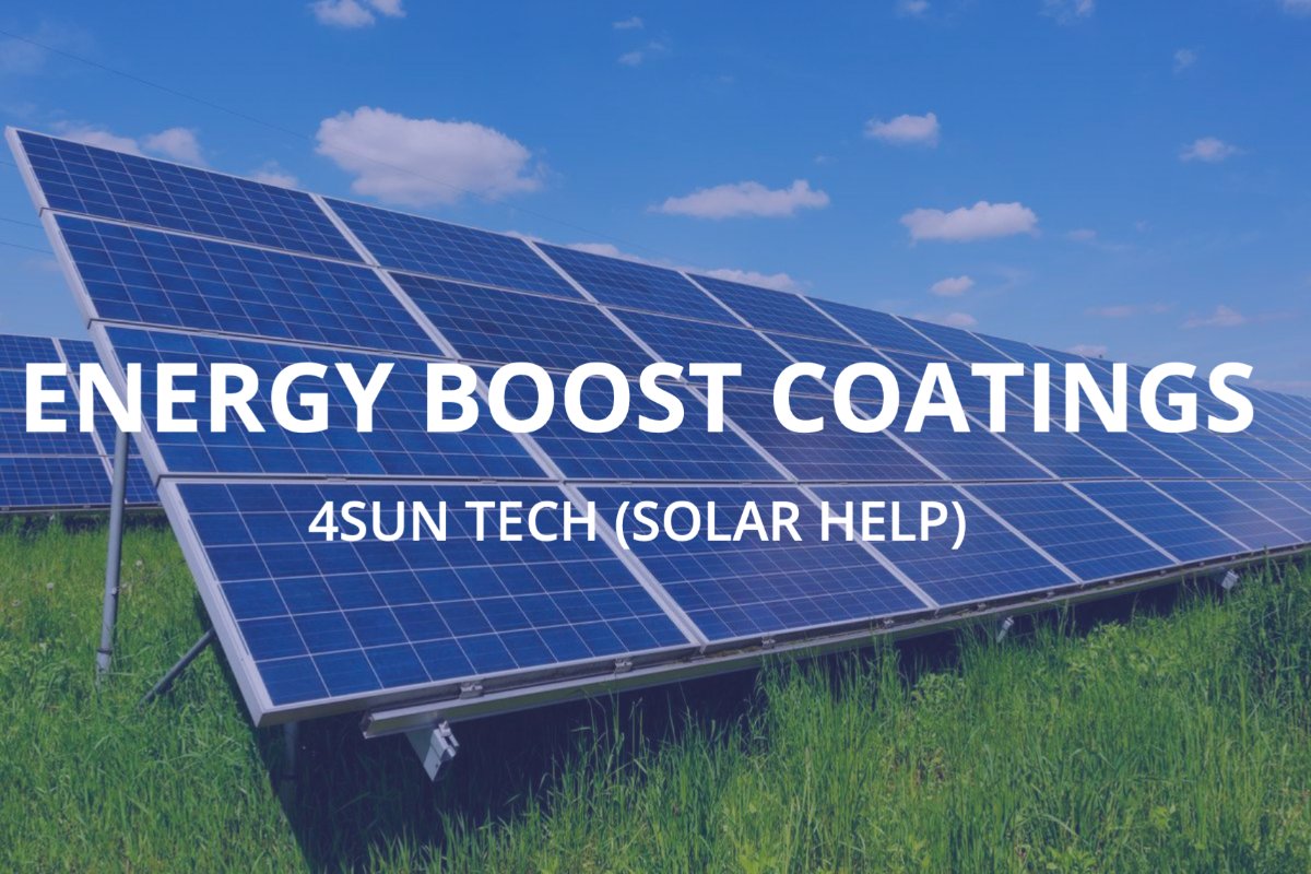 Gallery Energy Boost Solar Panel Coating 1