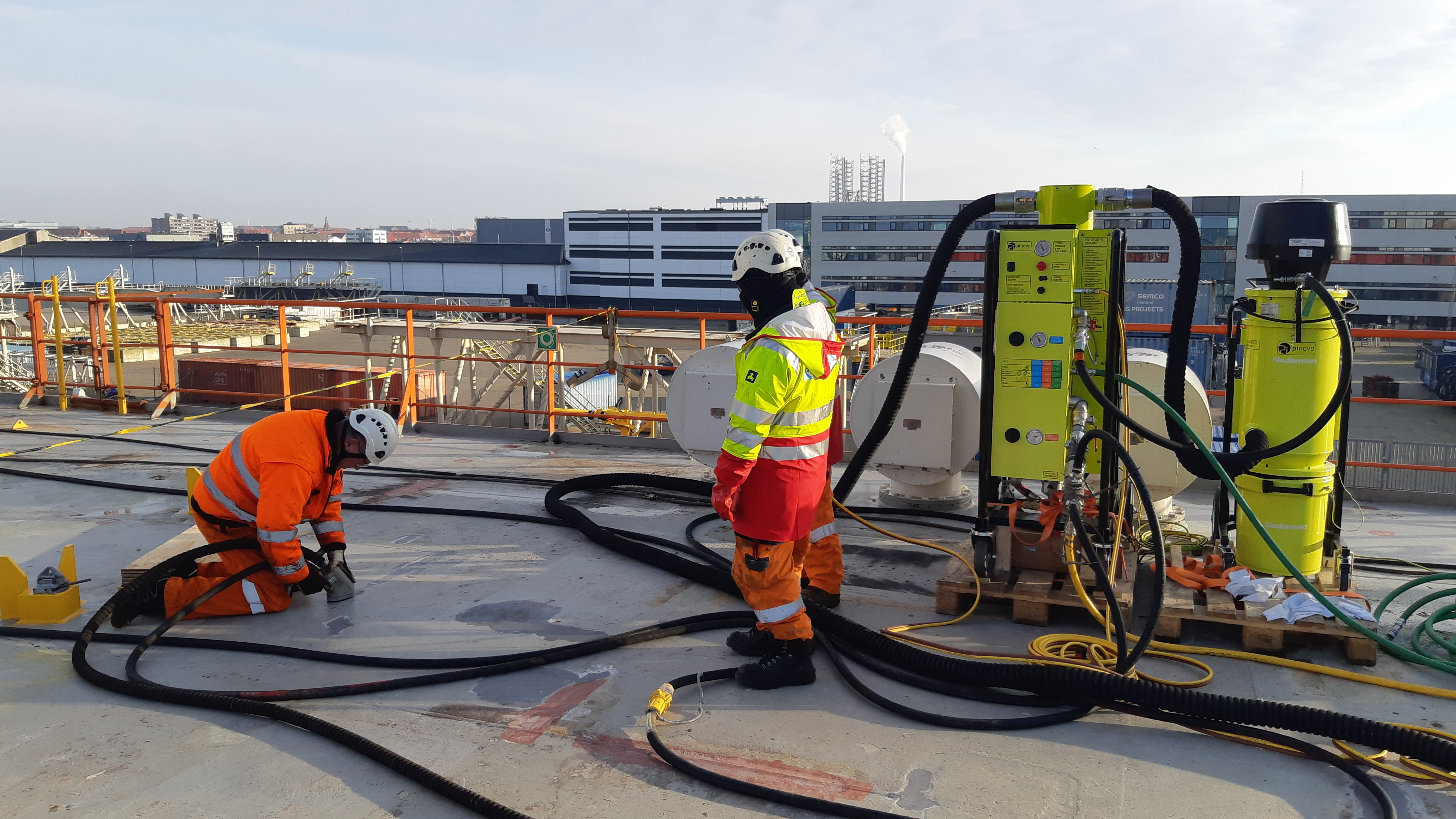 Pinovo Circular Blasting Technology Solar Impulse Efficient Solution