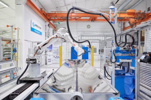 Absolicon Robotic Solar Concentrator Production Line