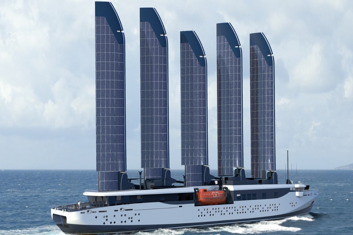 Cormoran solar and rigid wing