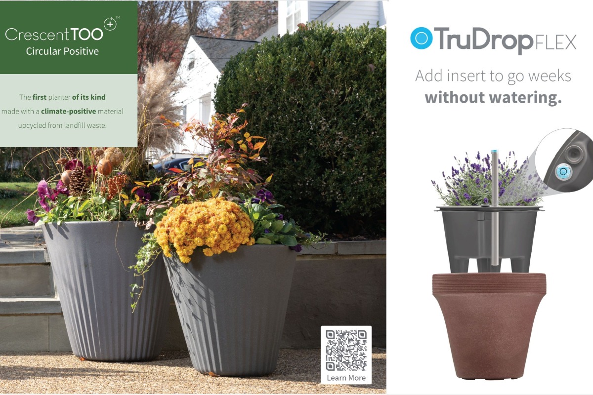 Circular Positive TruDrop Flex Planters & Inserts