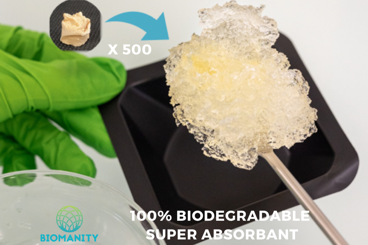 Biomanity  Biodegradable Super Absorbant